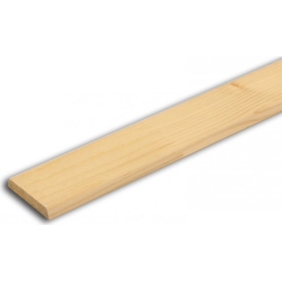 Krycí lišta č.319 - 44 mm x 8 mm x 2,40 m, nastavovaná BO/SM, K4408