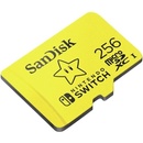 Image 1 of SanDisk microSDXC Nintendo Switch 256GB A1/C10/V30 SDSQXAO-256G-GNCZN/183573