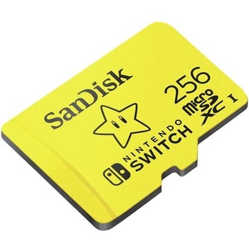 Image 1 of SanDisk microSDXC Nintendo Switch 256GB A1/C10/V30 SDSQXAO-256G-GNCZN/183573