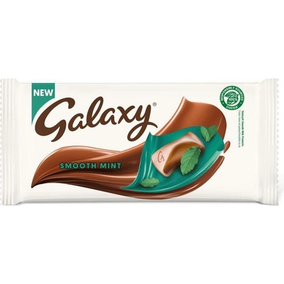 Galaxy mléčná čokoláda s mátovou příchutí 110 g