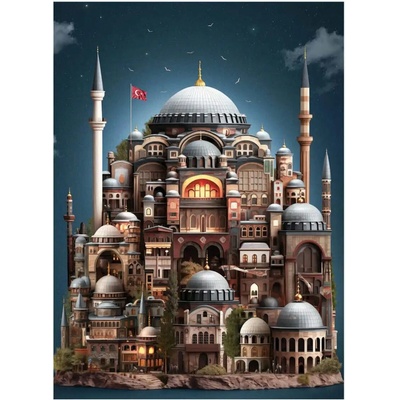 AnaTolian Yasin Yaman Hagia Sophia 1000 dielov