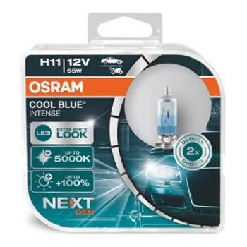 Image 1 of OSRAM Крушка OSRAM H11, 12V, 55W, 5000К, 1350lm, 2 броя