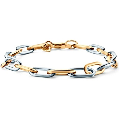 SAVICKI Náramok pozlátené striebro 6,4 mm 20 cm - B-B-B0679-00751-925-ZB