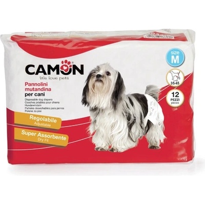Camon haracie PLIENKOVE nohavicky M 35/45cm 12 ks