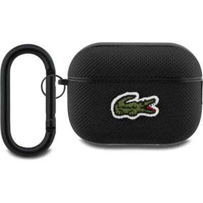 Lacoste Petit Pique Калъф с Лого Croc за AirPods Pro 2 Черен (LCAP2PVCK)