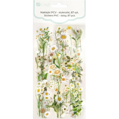 DP Craft Samolepky průhledné Kopretiny 87ks – Zbozi.Blesk.cz