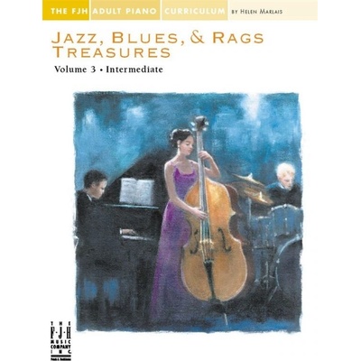 Jazz Blues Rags Treasures Volume 3 skladby pre klavír