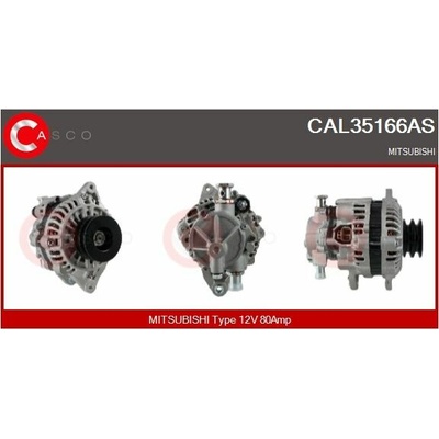ALTERNATOR 12V 80A CAL35166AS