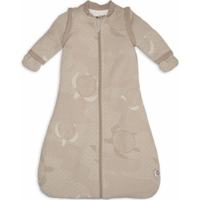 Lodger Spací pytel s rukávy Matcha Beige