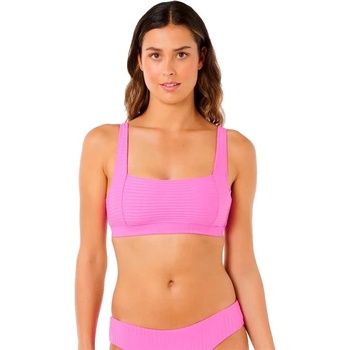 Rip Curl Premium Surf D-DD Crop bikini top - Pink (Super Pink)