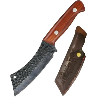 Kuchynský nôž JD-39088 - Sivá/Hnedá KP39088
