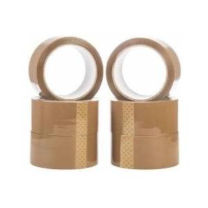 TM Toys Brown Synthetic Rubber Packing Tape 48MM*50M 54Yd Strong