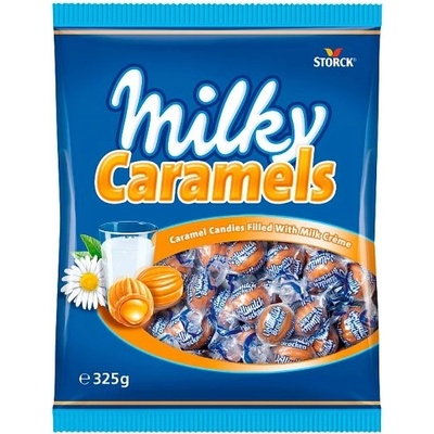 Milky Caramels karamelové bonbóny plnené mliečnym krémom 325 g