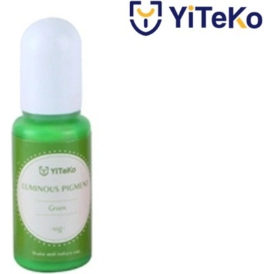 YiTeKo Svítící pigment do pryskyřice 12 zelená 10 ml – Hledejceny.cz