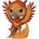 Funko Фигура Funko POP! Movies: Harry Potter - Fawkes #87