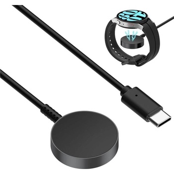 GKK Бързо Зарядно за Samsung Watch 6/ 5/ 4, Wireless Charger, Черен (5906809023771)