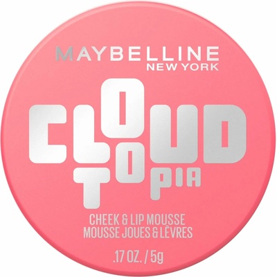 Maybelline Multifunkčná pena na pery a tváre CloudTopia Mousse 07 Moonlit Rose 5 g