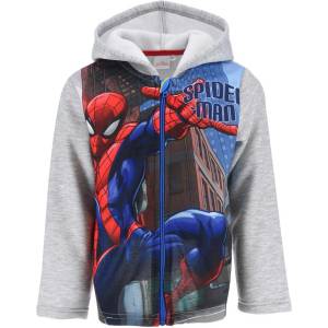 Kids movie heroes Суитшърт spiderman (hw1193-lgrey)