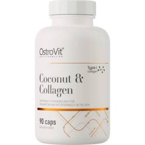 OstroVit Coconut & Collagen | Marine Collagen with MCT [90 капсули]