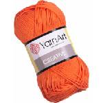 YARNART Creative 242 Orange Плетива прежда (Creative 242)