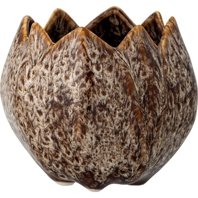 Bloomingville kvetináč ELAYA 11cm hnedý