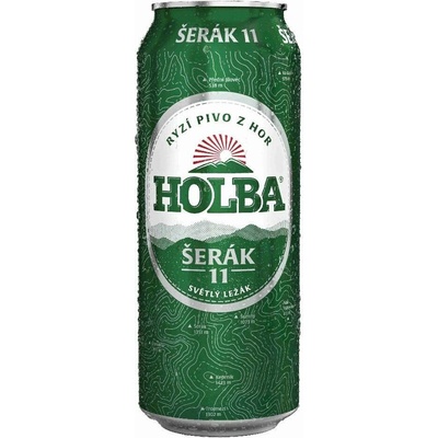 Holba 11 Šerák 0.5 l 4,7% (plech)