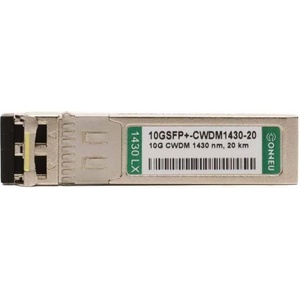 Conneu 10G CWDM SFP+ оптичен модул по две влакна, 1430 nm, LC, 20 км, Conneu (10GSFP+-CWDM1430-20)