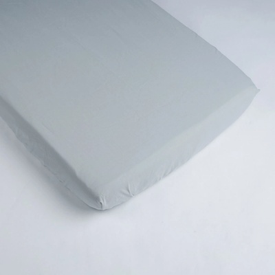 Tulimese Prostěradlo jednobarevné šedozelené 120X60