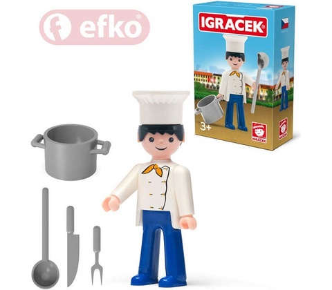 Efko IGRÁČEK Kuchař s doplňky