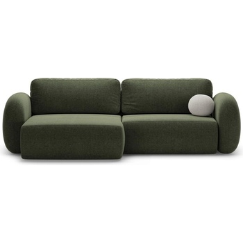 Cosmopolitan Design Зелен шенилов сгъваем/с място за съхранение ъглов диван Tonale - Cosmopolitan Design (COS_CORF_214_F1_TONALE4)