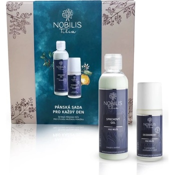 Nobilis Tilia Šetrná Přírodní Péče Pro Citlivou Mužskou Pokožku комплект за мъже