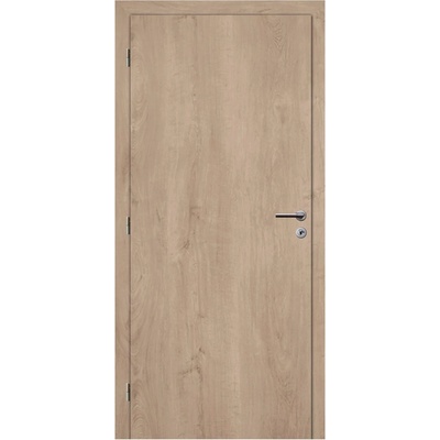 Solodoor 80 L, 850 × 1985 mm, fólie, levé, dub Western, plné 10000506520