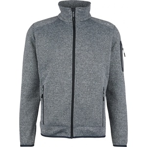 CMP Мъжко поларено яке CMP Jacket Jacquard Knitted 3H60747N Fleece jacket - Ice / Titanio / Nero - размер 52 (EU) (005-5003-0214)