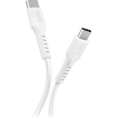 SBS TETCC10W USB-C na USB-C Power Delivery 25W 1m bílý