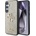 GUESS Гръб Guess за Samsung Galaxy S25, PU, Fixed Glitter 4G Metal Logo Case, Златист