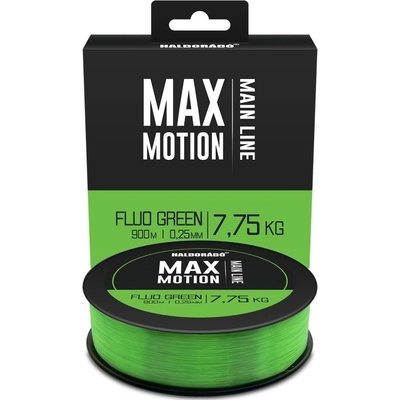 Haldorádó MAX MOTION Fluo Green 900 m 0,25 mm 7,75 kg