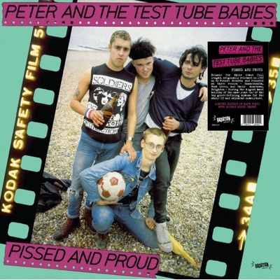 PETER AND THE TEST TUBE BABIES - Pissed And Proud - Blue LP