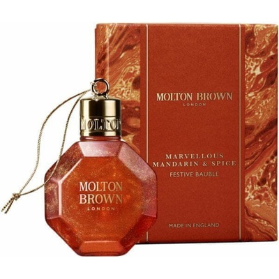 Molton Brown Kúpeľový a sprchový gél Marvellous Mandarin & Spice Festive Bauble 75 ml