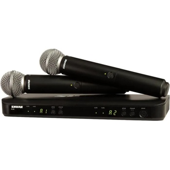 Image 1 of Shure BLX288E/SM58-K3E