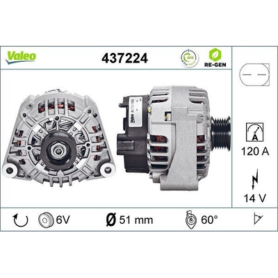 Generátor VALEO 437224