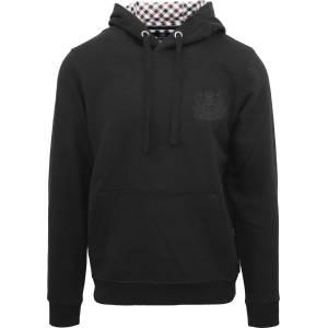 Aquascutum Суичър Aquascutum Mens Hooded Sweat Pull Over Hoodie - Black