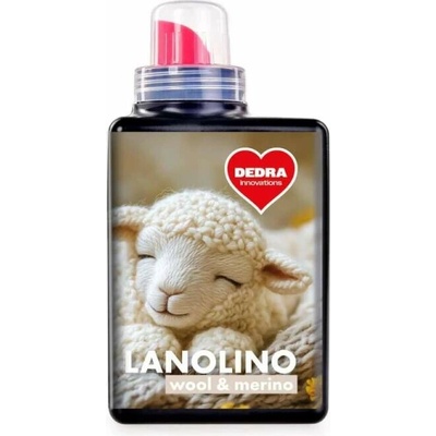 DEDRA LANOLINO prací gel na ovčí vlnu & jemné prádlo 500 ml 20 praní