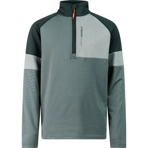 Protest Детски поларен пуловер Protest Kid's PRTJohnson 1/4 Zip Active Top Fleece jumper - Evergreen - размер 104 (EU) (704-6343-0111)