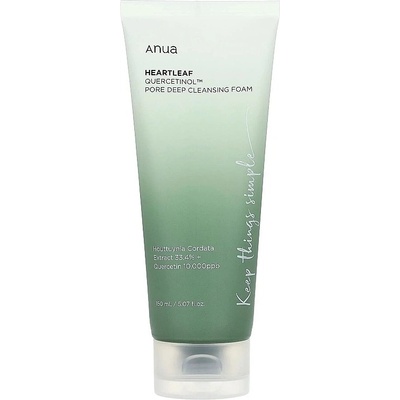 Anua Heartleaf Quercetinol Pore Deep cleansing Foam 150 ml – Zbozi.Blesk.cz