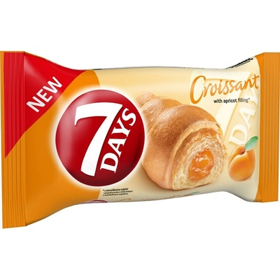 7 DAYS Croissant marhuľa 20 x 60 g
