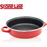 Sapir Тенджера и тава 2в1 ZEPHYR Stone Line ZP 1222 DE32, Каменно покритие, Индукция, Червена (1222120039)