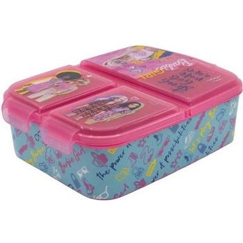 Stor Кутия за сандвичи Barbie, многокамерна, 67 х 165 х 195 mm (15920)