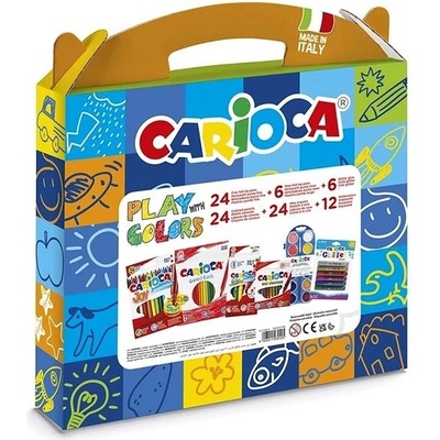 Carioca sviečkové pastelky 90 ks