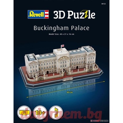 Revell 3D пъзел Revell 00122 - Бъкингамският дворец (R00122)