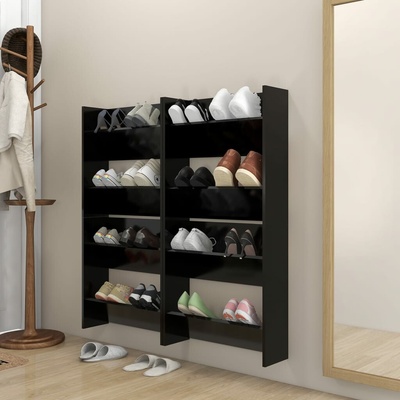 VidaXL 4 ks černý 60 x 18 x 60 cm 806719